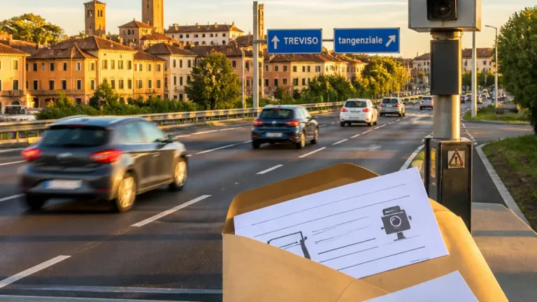Treviso terza in Veneto per incassi da autovelox: oltre 2,8 milioni nel 2025