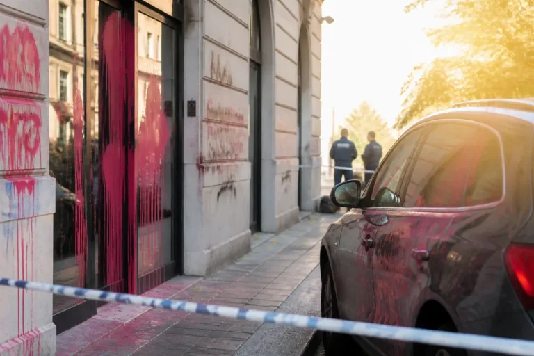 Trieste, vernice rosa sulla sede di CasaPound: indagini in corso dopo il blitz notturno