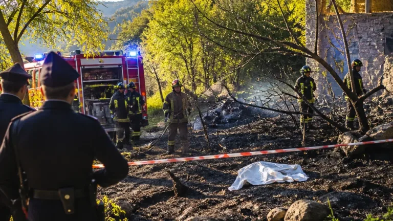 Trovato senza vita in un rogo boschivo a Pradella: aveva acceso un fuoco per sterpaglie