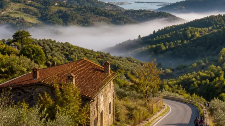 Ultima domenica di agosto: sole, caldo e nebbia mattutina in Val di Vara