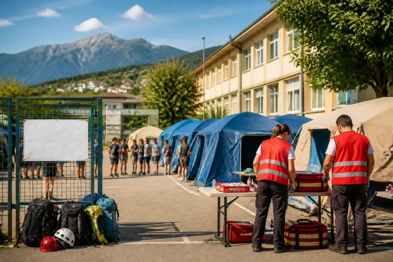 CRI Varese, iscrizioni aperte ai campi estivi gratuiti: due turni in tenda a fine agosto