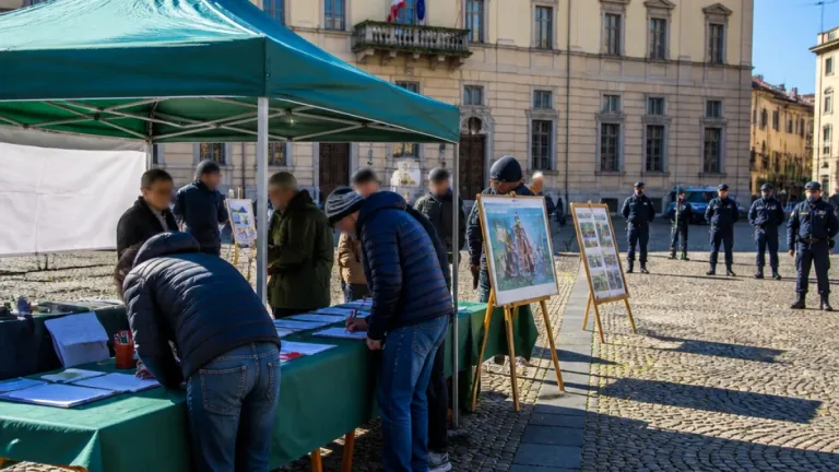 Varese, gazebo e raccolta firme contro l'inserimento della moschea nel nuovo Pgt