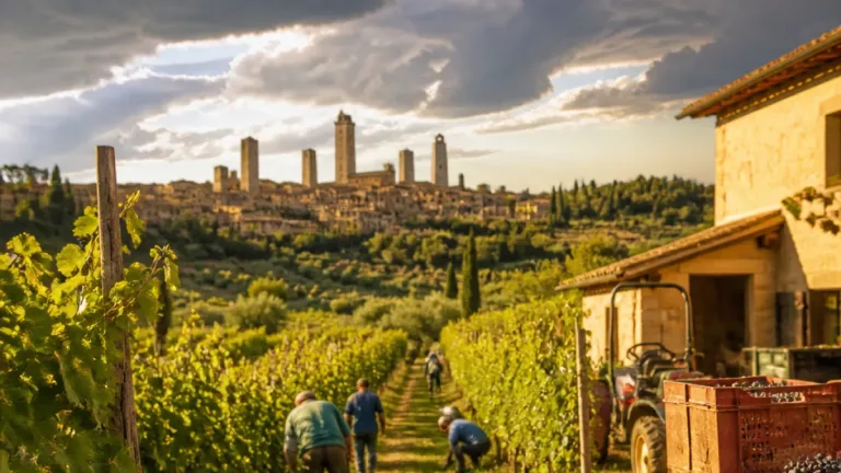 Vendemmia 2026 in provincia di Siena: raccolta anticipata di circa una settimana