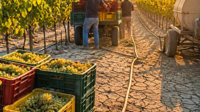 Vendemmia 2026: raccolta anticipata in BAT, criticità idriche e costi crescenti per le aziende