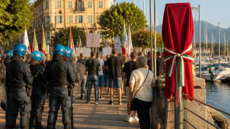Verbania: protesta dell'Anpi dopo l'intitolazione del lungolago di Intra a Sergio Ramelli