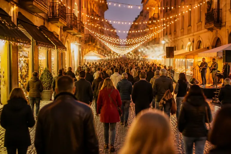 Vercelli animata dalla White Ascom Night: successo di pubblico e iniziative commerciali