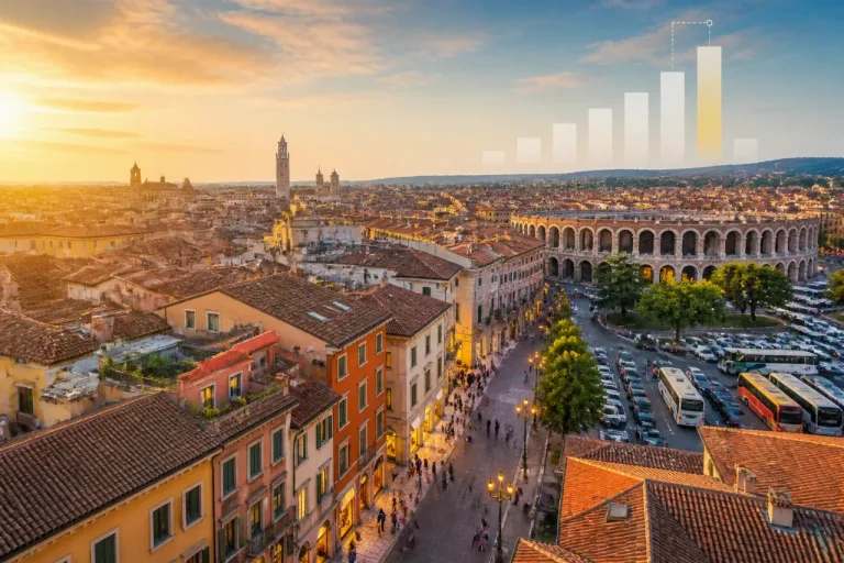 Verona nella top ten nazionale: nel 2026 spese turistiche per oltre 3,2 miliardi