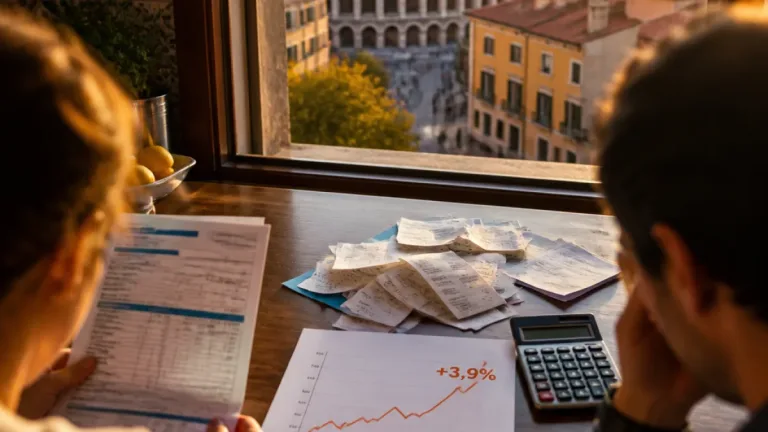Verona tra le città più colpite dall'inflazione: +3,9% e oltre 1.000 euro in più per famiglia