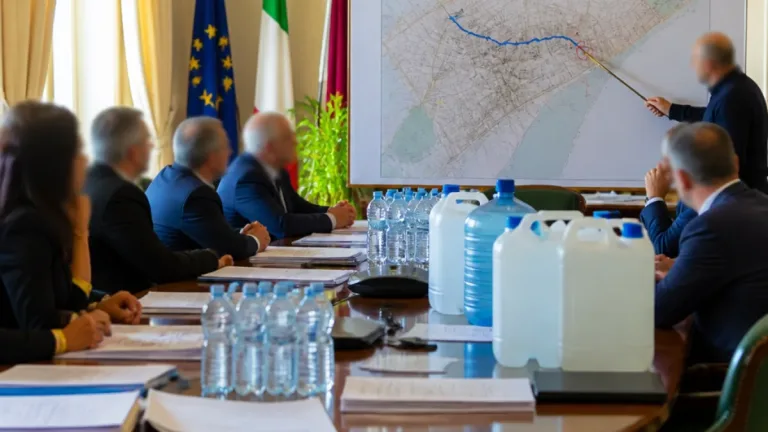 Vertice in Prefettura per Maddalusa: sospesa l'acqua alle abitazioni abusive, la Regione interviene