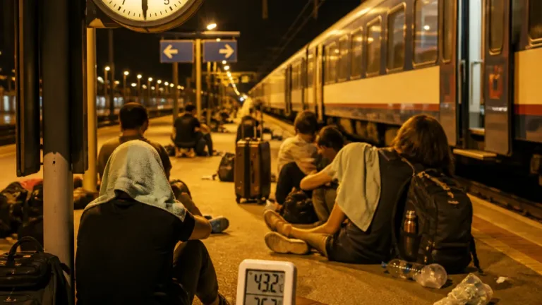 Viaggio da incubo sul Milano–Savona: passeggeri bloccati al caldo, arrivo a Sanremo alle 2.30