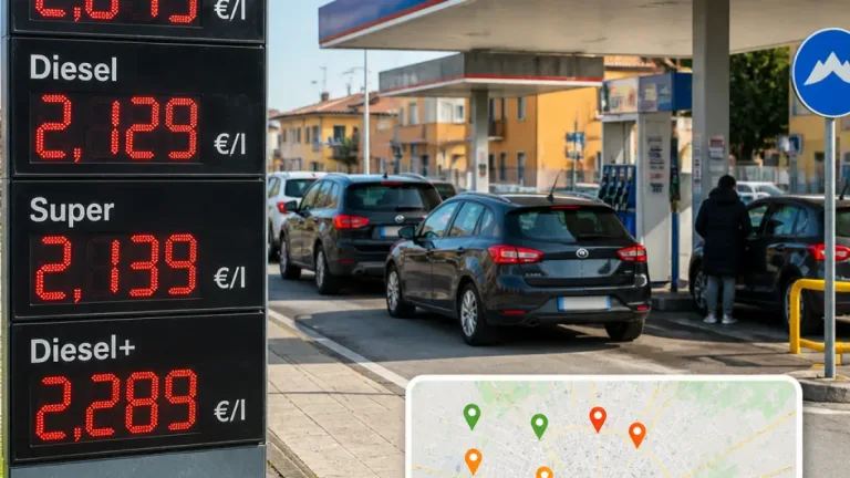 Vicenza, benzina oltre i 2 euro e diesel in crescita: la mappa dei rincari
