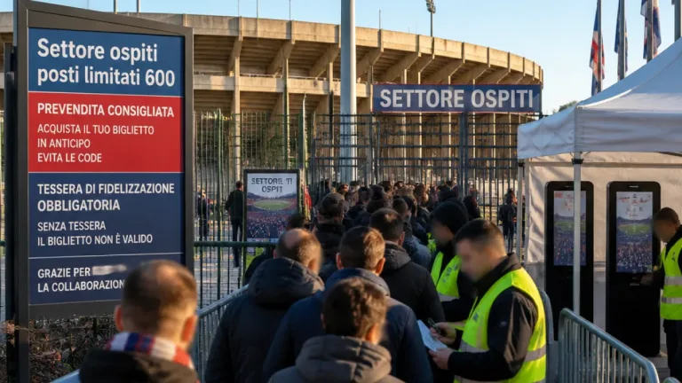 Vicenza-Catania, posti ospiti ridotti: prevendita riservata ai tifosi fidelizzati fuori provincia