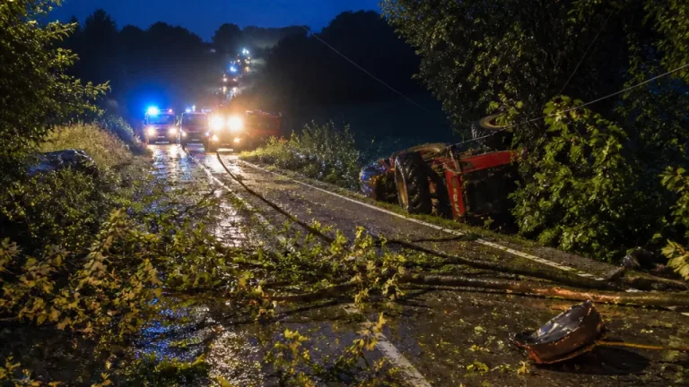 Violenta grandinata devasta l'entroterra maceratese: decine di interventi e danni alle aziende agricole