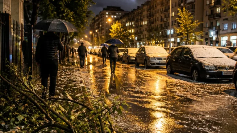Violento nubifragio nella notte: grandine, vento e allerta nelle zone sud di Torino
