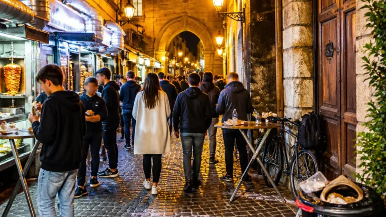 Viterbo prima nel Lazio per densità di kebab: centro storico al centro del fenomeno