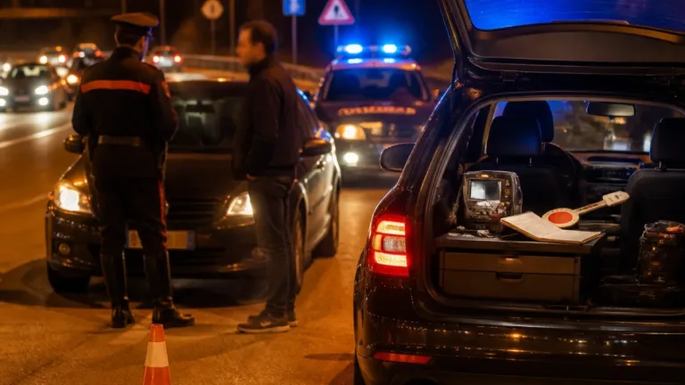 Weekend di controlli: tre denunciati per guida in stato di ebbrezza e per uso di cannabinoidi