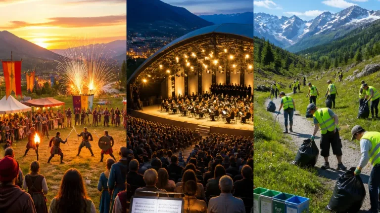 Weekend in Valle d’Aosta: mercato medievale ad Antey, Requiem a Aosta e giornate ecologiche a Champoluc