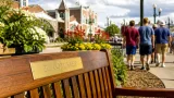 Bench at Nebraska State Fair honors longtime meteorologist Kent Boughton