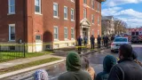Manchester neighbors shaken after afternoon shooting at Grove Street apartment building