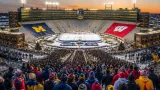 Michigan, Wisconsin to face off in Frozen Tundra Faceoff at Lambeau Field in 2027