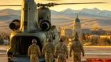 Montana National Guard Chinook crew departs Helena to assist Washington wildfire fight