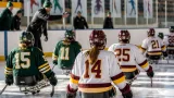 Norwich hockey players trade skates for sleds in scrimmage with Vermont adaptive team