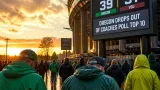 Oregon drops out of Coaches Poll top 10 after stunning loss at Oklahoma State