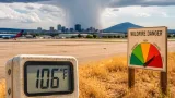 Record heat in Little Rock hits 106°F as storm chances and wildfire risk persist