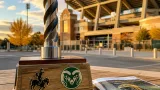 Wyoming and NDSU unveil 'Battle of the Basins' traveling trophy ahead of Saturday game