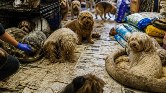 81 dogs seized from Kansas City, Kansas, home after rescuers find ‘horrific’ conditions