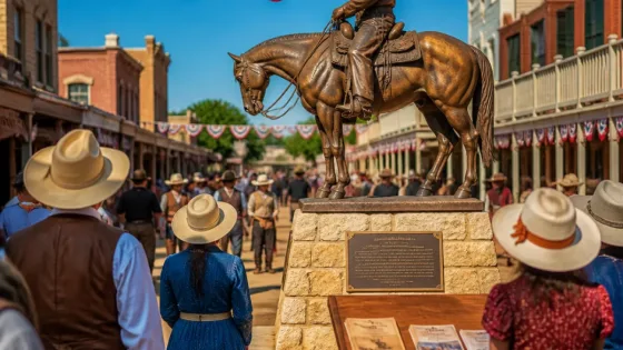 Abilene unveils new Wild Bill Hickok statue at Old Abilene Town