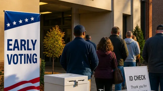 Alexandria polling sites open for early voting ahead of Nov. 3 general election