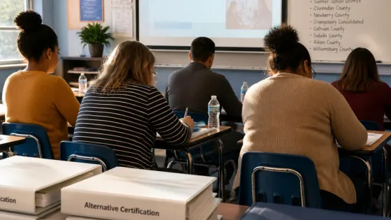 Alternative certification program places hundreds of career changers in SC classrooms amid lingering shortages