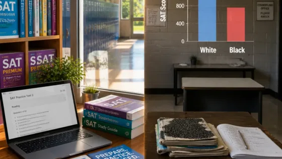 Ann Arbor sees largest racial SAT score gap in Michigan, report finds