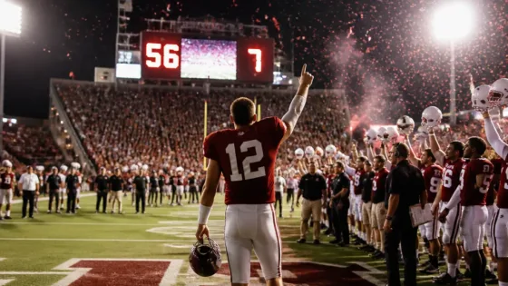 Colandrea shines as Huskers roll to 56-7 win, giving Nebraska a clearer identity