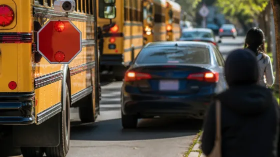 Connecticut towns add AI license‑plate readers to school buses amid safety and privacy debate