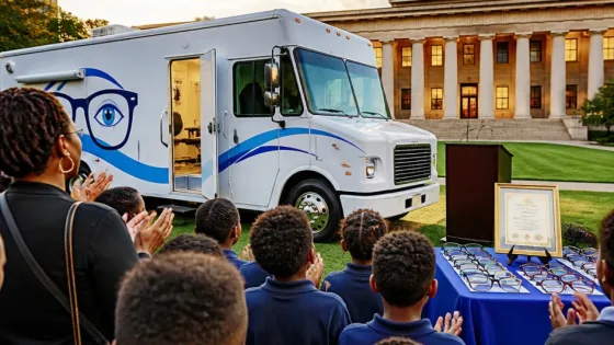 DeWine honored nationally after expanding Ohio program that brings eye care to students