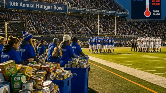 Evansville high school "Hunger Bowl" marks 10th year raising funds for local food pantry