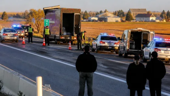 Fort Collins man killed on I-25 after being struck by delivery truck near Mead