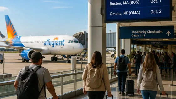 Fort Lauderdale gains nonstop Allegiant flights to Boston and Omaha this October
