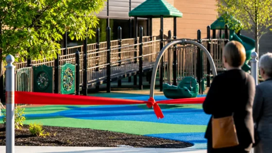 Grand Rapids schools open four new accessible playgrounds to expand student inclusion