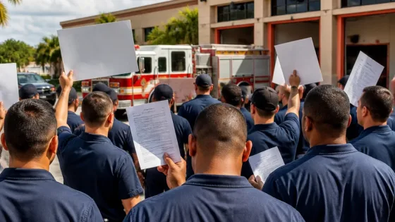 Hialeah firefighters call city’s two-year pay offer a ‘slap in the face’