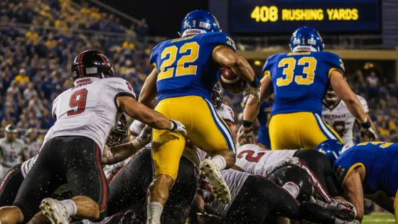 Jackrabbits rush for 408 yards in 42-7 win over Eastern Illinois