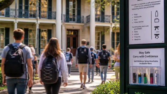 Louisiana law now lets public university students carry self‑defense spray on campus