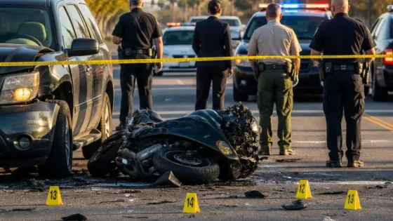 Motorcyclist Killed After Running Red Light in Long Beach Collision