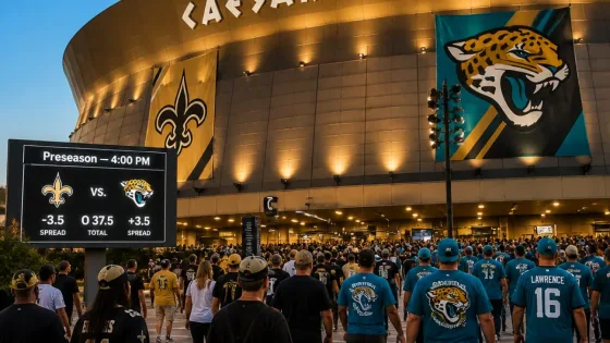 New Orleans hosts Jaguars in preseason tuneup at Caesars Superdome