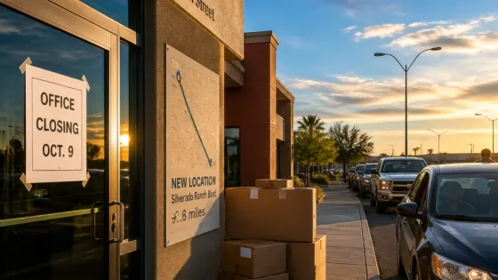 North Las Vegas DMV on Donovan Street to close in October; services moved to Silverado site