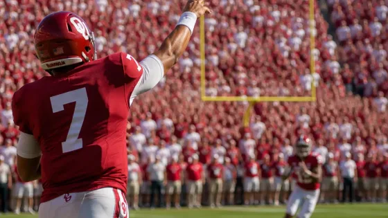 Oklahoma QB John Mateer says fans aided touchdown pass in ugly 14-6 win