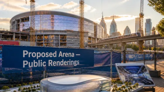Philadelphia arena renderings unveiled for new Sixers, Flyers and WNBA home