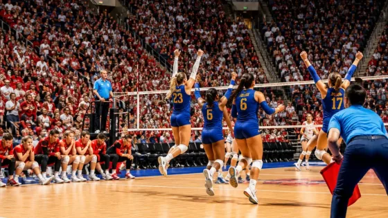 Pitt rallies to defeat Utah in Salt Lake City after surprising opening-set collapse